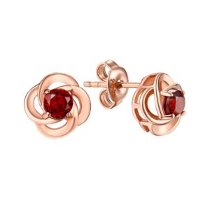 Rose-Gold-Plated-Garnet-Stud-Earrings.jpg