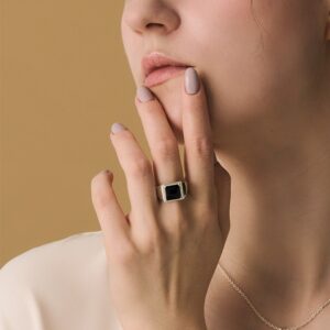 Adjustable-Square-Black-Agate-Ring-for-women.jpg