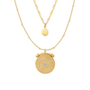 Eight-pointed-star-multi-layered-gold-plated-necklace-for-sale.jpg