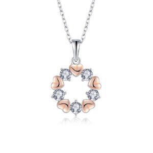 Sterling-Silver-Rose-Gold-Plated-Love-Circle-Zircon-Necklace.jpg